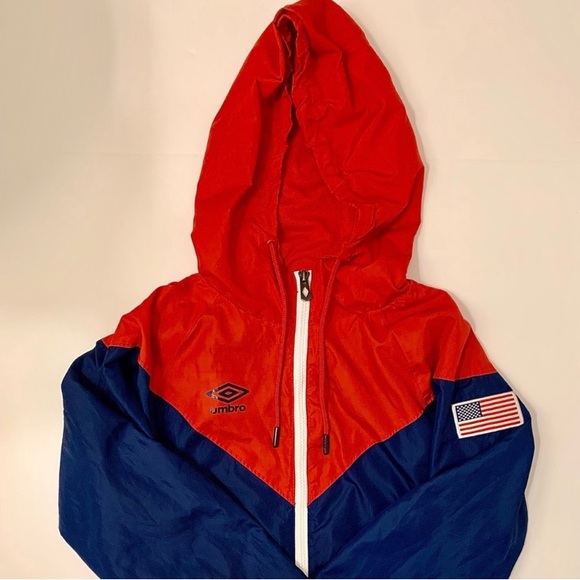 Umbro Men’s USA Soccer Hooded Windbreaker Jacket Size Small - Picture 2 of 10